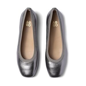 ABEO Cadence Ballet Metatarsal Dark Silver, Size 9 NWB